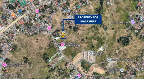 Vacant Lot for Lease in Marigondon Beach Road, Lapu-Lapu City